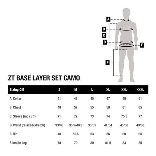Costum termic nash zero - vedere din alt unghi